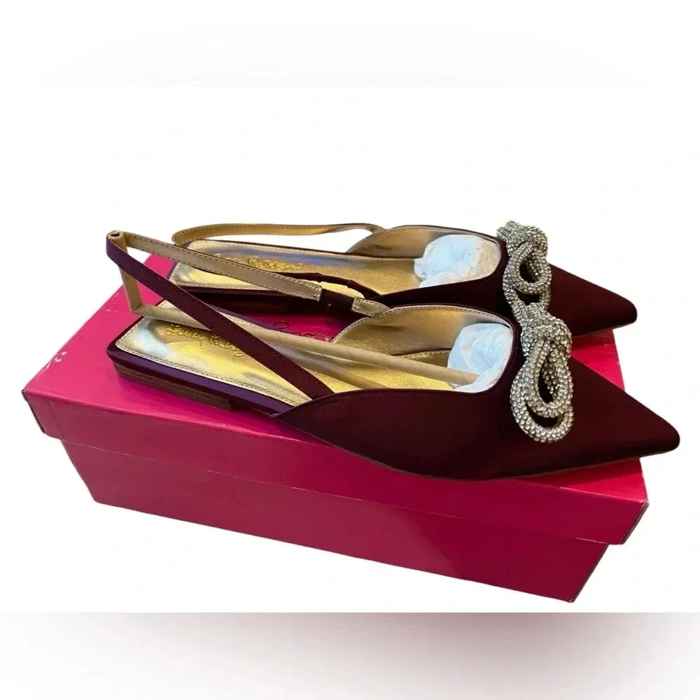 NIB Lilly Pulitzer Brit Slingbacks